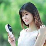 Mini USB Gadget Portátil Ventilador Aire de enfriamiento Soporte para teléfono de escritorio Recargable Velocidad ajustable portátil para iPhone Samsung Huawei
